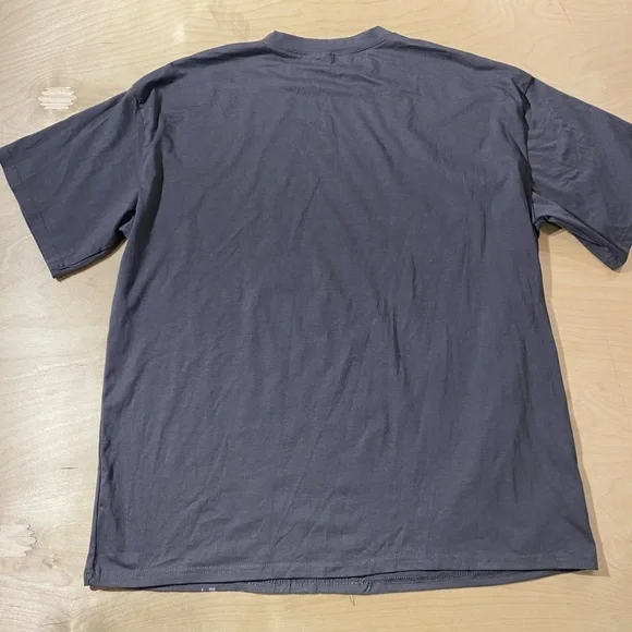 Gray Skeleton Graphic Men's T-Shirt XL (MS) - Picture 6 of 8